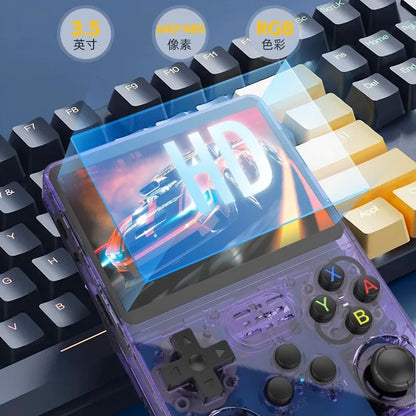 ARKOS R36S — Consola Retro Portátil | Pantalla IPS 3.5" | +15.000 Juegos | 64GB/128GB