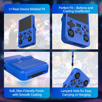 Funda de Silicona para Consola R36S – Protección Total Antiarañazos