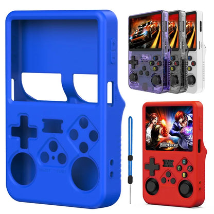 Funda de Silicona para Consola R36S – Protección Total Antiarañazos