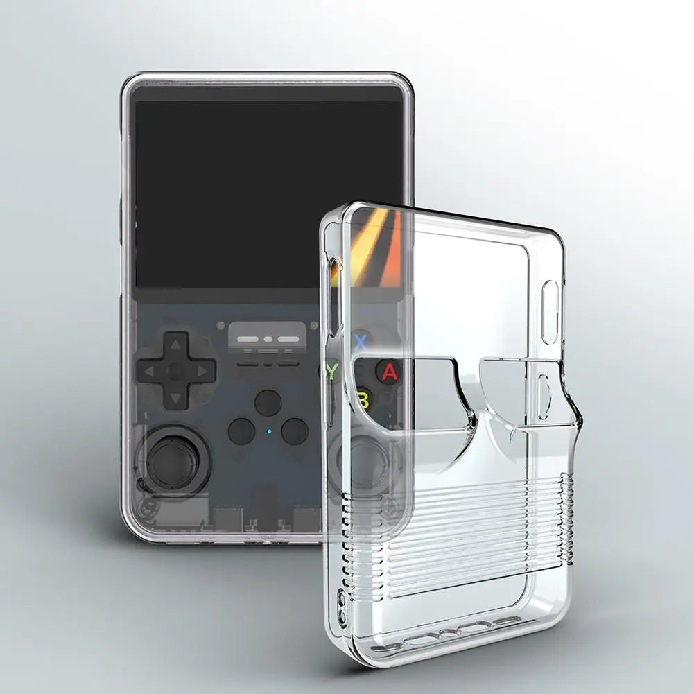 Funda Protectora TPU para Consola R36S – Transparente y Resistente a Golpes