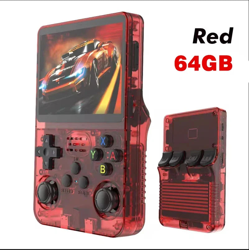 ARKOS R36S — Consola Retro Portátil | Pantalla IPS 3.5" | +15.000 Juegos | 64GB/128GB