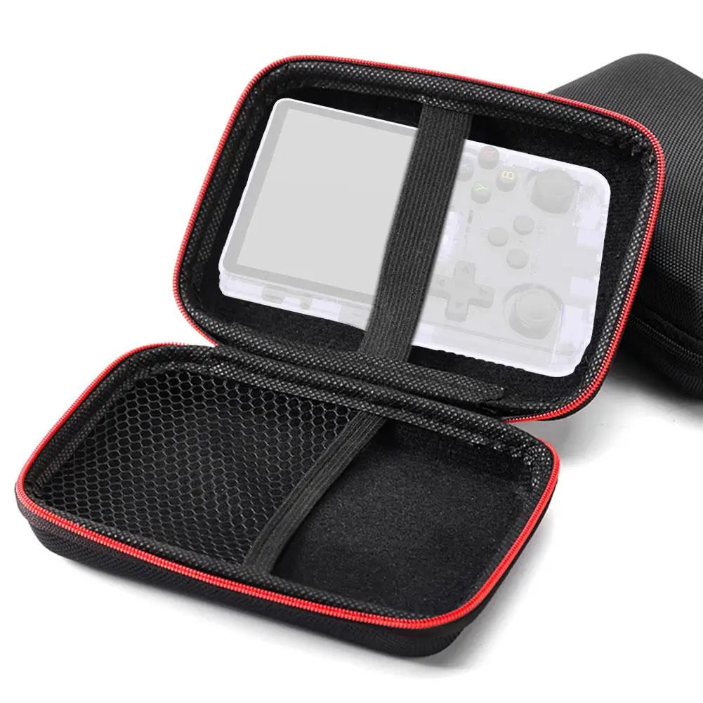 Funda EVA para Consola R36S / R35S – Bolsa Rígida Portátil con Malla