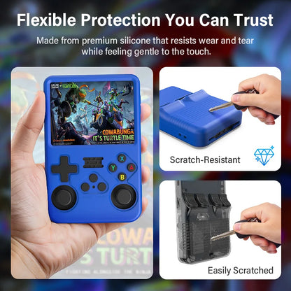 Funda de Silicona para Consola R36S – Protección Total Antiarañazos