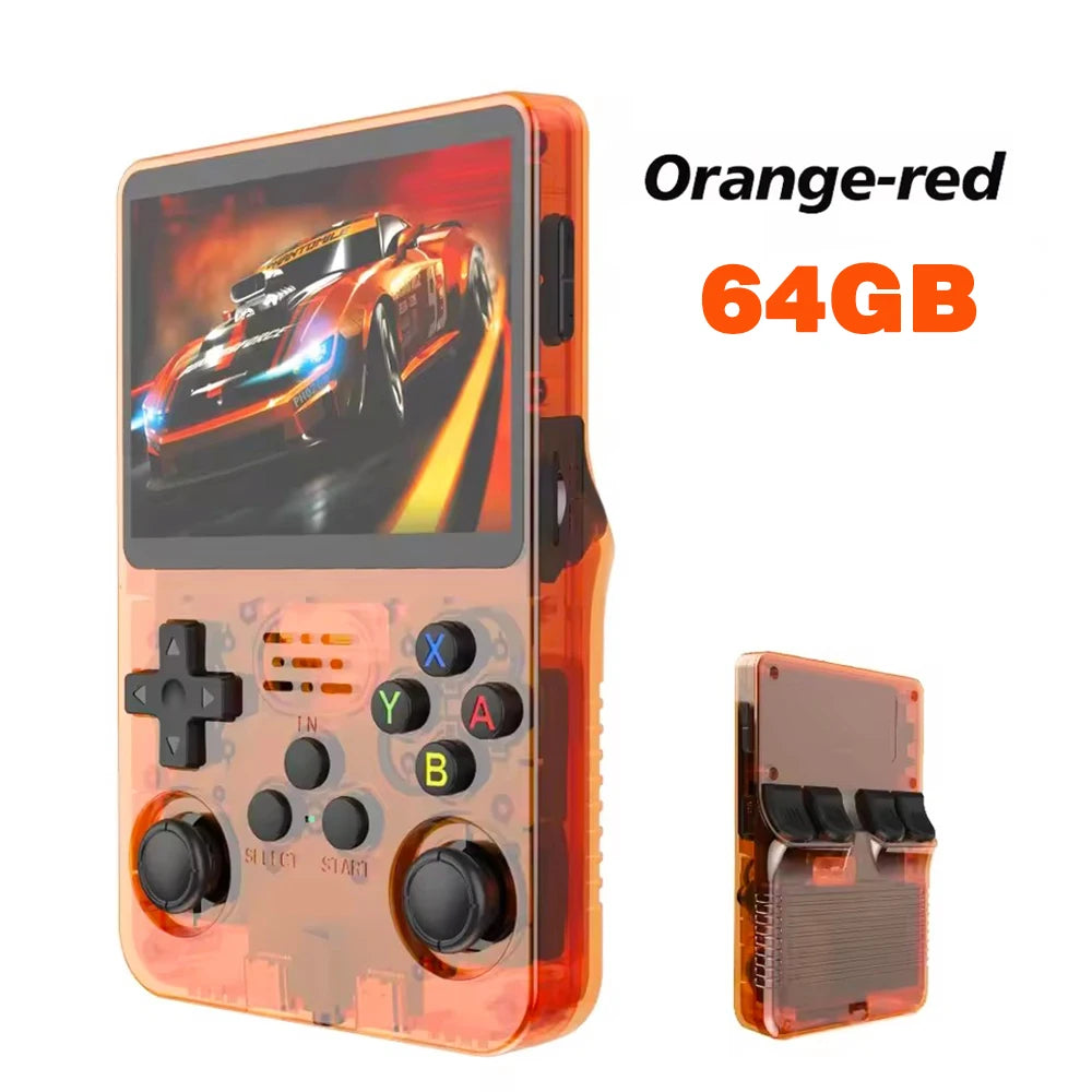 ARKOS R36S — Consola Retro Portátil | Pantalla IPS 3.5" | +15.000 Juegos | 64GB/128GB