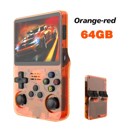 ARKOS R36S — Consola Retro Portátil | Pantalla IPS 3.5" | +15.000 Juegos | 64GB/128GB