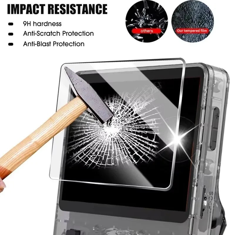 Pack Funda + Cristal Templado para Consola R36S | Accesorios Retro Gaming